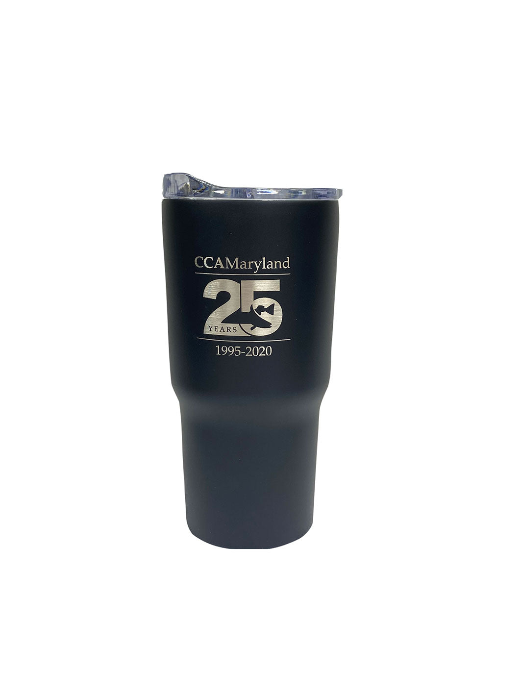 CCA 25 Year Black Tumbler 20 oz