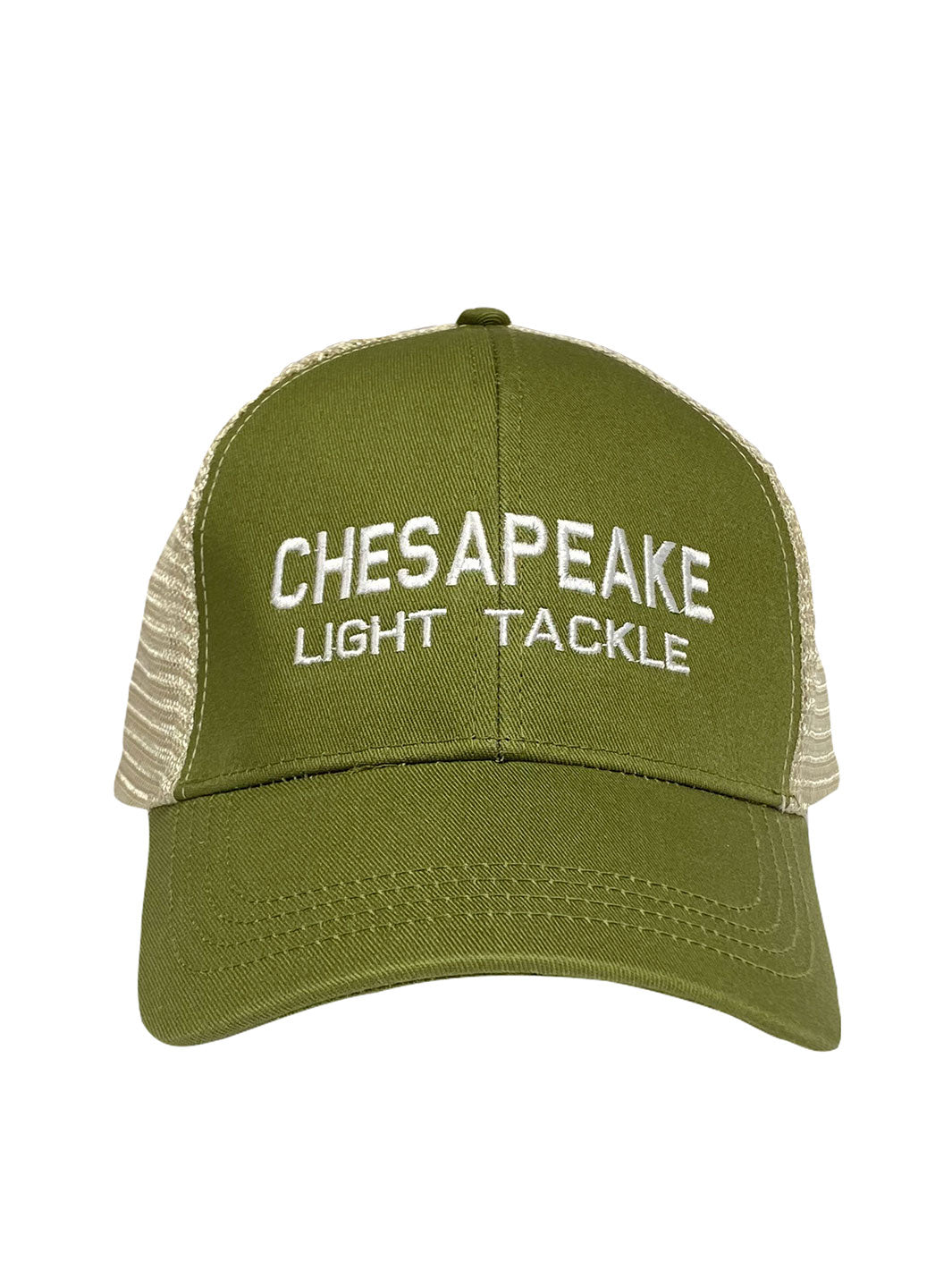 CLT Moss Green Mesh Trucker Hat